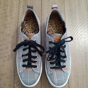 Keds Triple Up Plaid Platform Sneaker